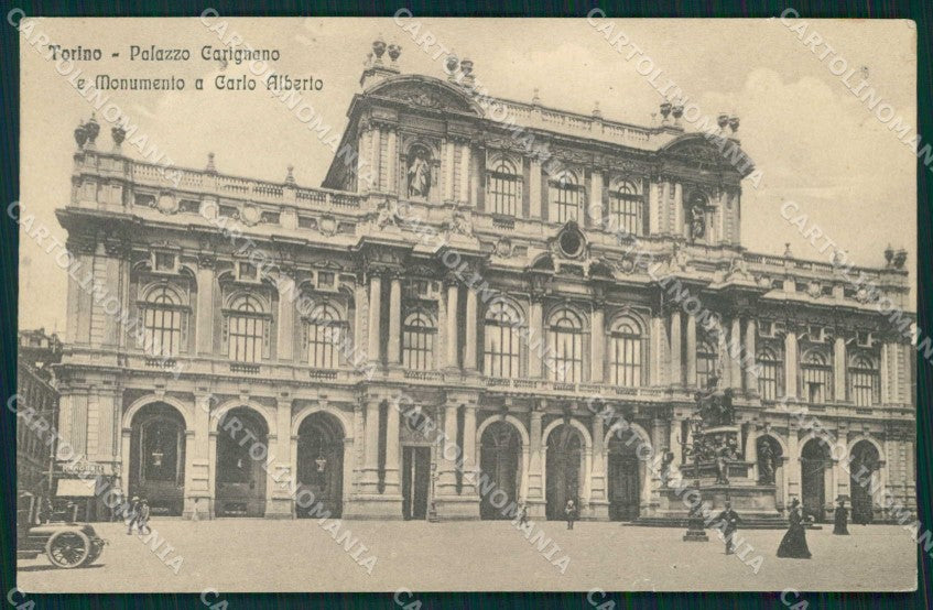 Torino Città Palazzo Carignano Alterocca 7723 cartolina MZ8101 – fronte