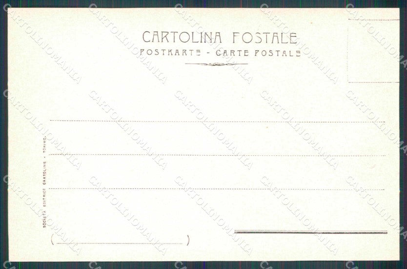 Torino Città Piazza Teatro Carignano cartolina MZ8108 – retro