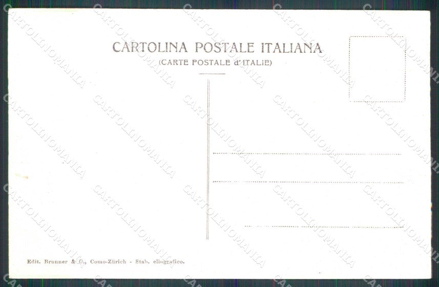 Torino Città Palazzo Carignano Brunner 4657 cartolina MZ8118 – retro