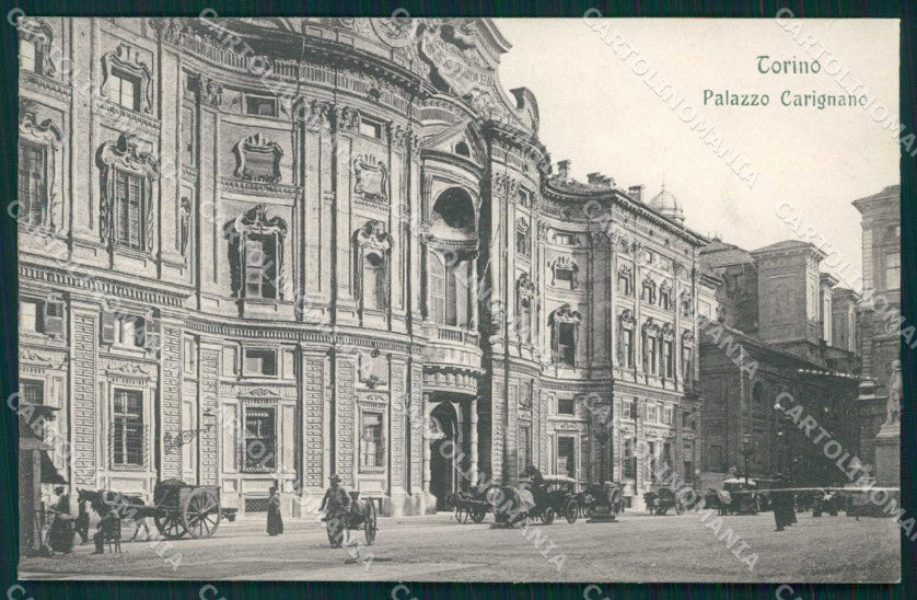 Torino Città Palazzo Carignano cartolina MZ8122 – fronte