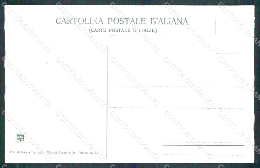 Torino Città Palazzo Carignano cartolina MZ8122 – retro