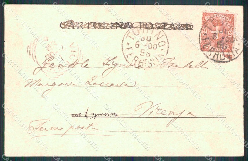 Torino Città Palazzo Carignano Rommler 8430 cartolina MZ8127 – retro