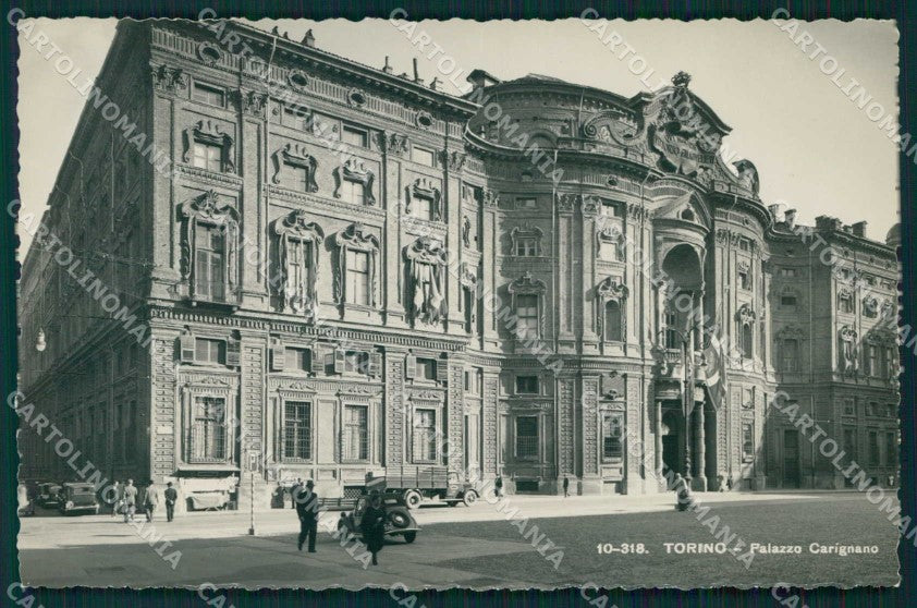 Torino Città Palazzo Carignano Brunner 10 318 Foto cartolina MZ8134 – fronte