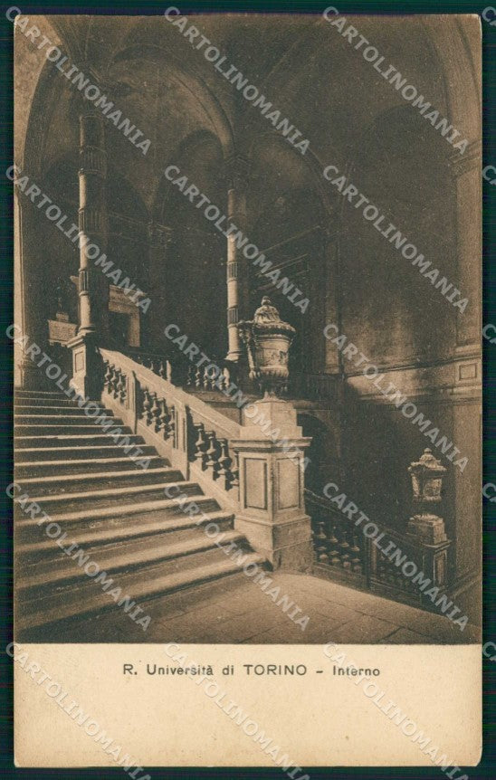 Torino Città Università degli Studi Interno cartolina MZ8149 – fronte
