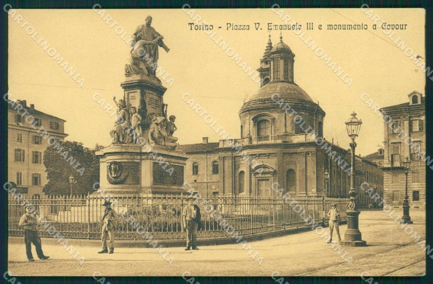 Torino Città Monumento Cavour Alterocca 7726 cartolina MZ8172 – fronte