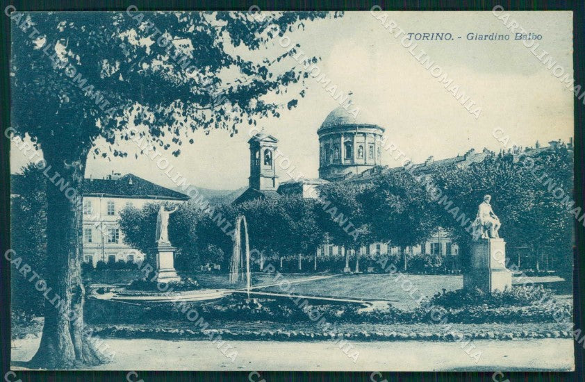 Torino Città Giardino Balbo cartolina MZ8190 – fronte