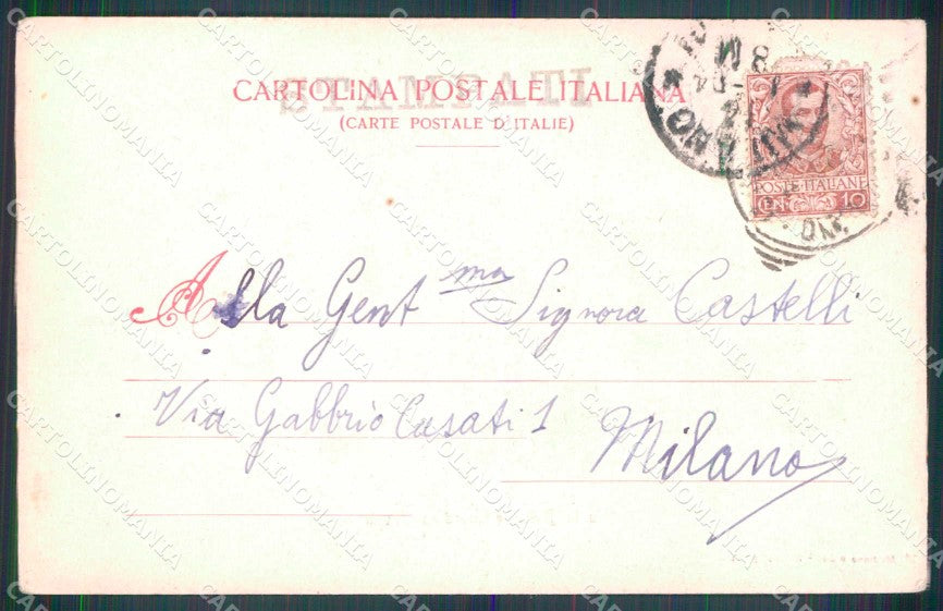 Torino Città Aiuola Balbo Giardino Cavour Modiano 3674 cartolina MZ8191 – retro