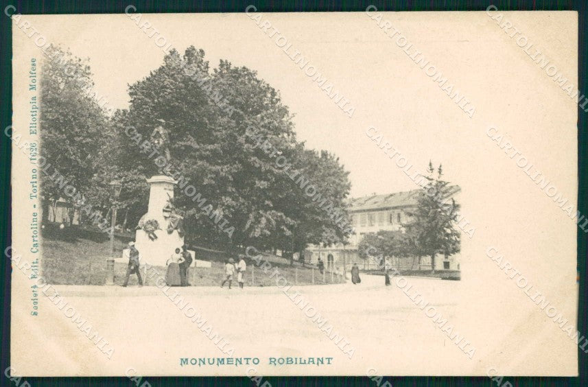 Torino Città Monumento Generale Robilant cartolina MZ8196 – fronte