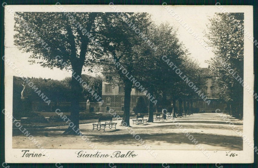 Torino Città Giardino Balbo Foto cartolina MZ8203 – fronte