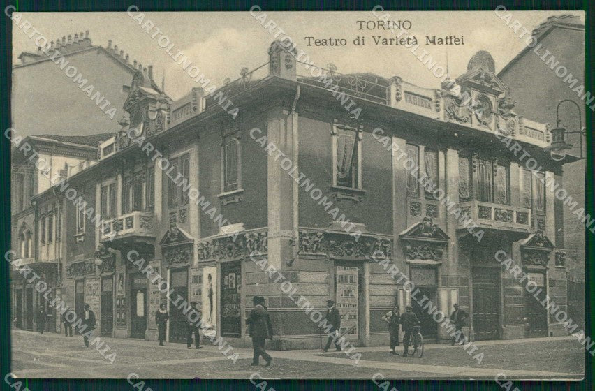 Torino Città Teatro Varietà Maffei cartolina MZ8212 – fronte