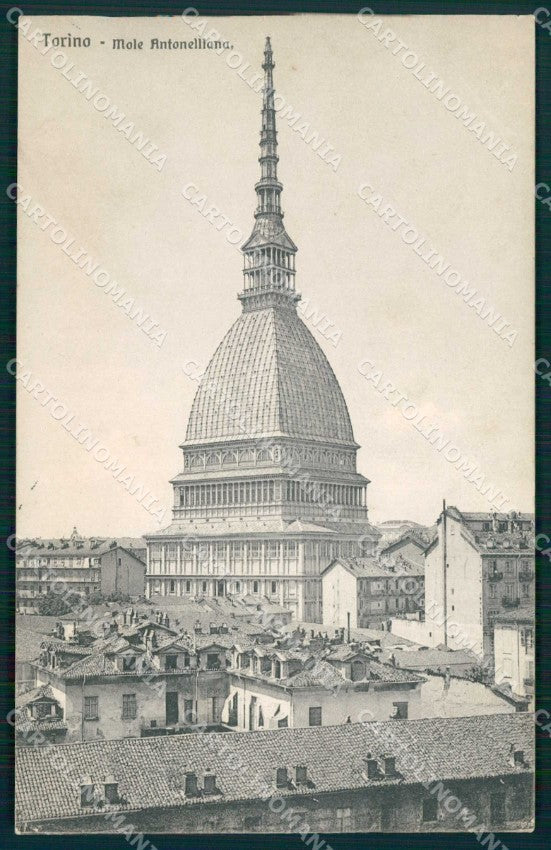 Torino Città Mole Antonelliana Brunner 4620 PIEGHINA cartolina MZ8230 – fronte