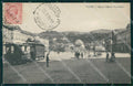 Torino Città Piazza Vittorio Emanuele Tram Brunner 4710 cartolina MZ8266 – fronte