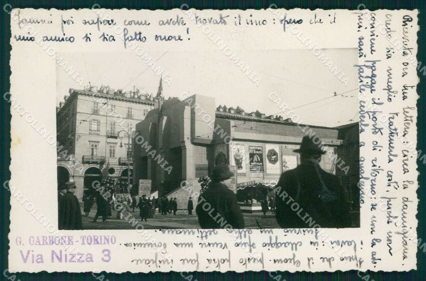 Torino Città Fascismo Foto cartolina MZ8284 – fronte
