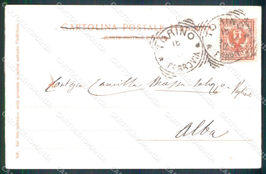 Torino Città Veduta da Villa Regina Trenkler 9456 cartolina MZ8286 – retro