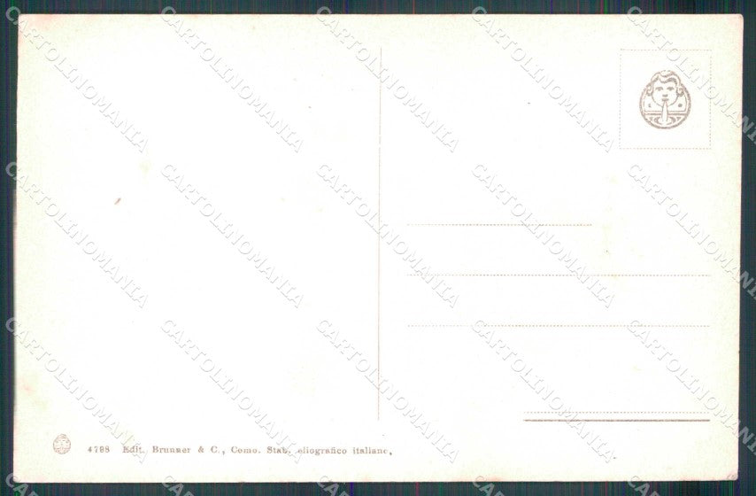 Torino Città Villa della Regina Brunner 4798 cartolina MZ8295 – retro