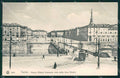 Torino Città Piazza Vittorio Emanuele Tram Brunner 4654 cartolina MZ8310 – fronte