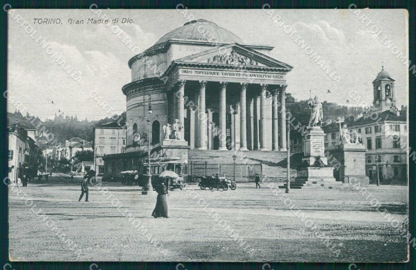 Torino Città Chiesa Gran Madre di Dio cartolina MZ8324 – fronte