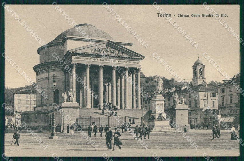 Torino Città Chiesa Gran Madre di Dio Brunner 4733 cartolina MZ8325 – fronte