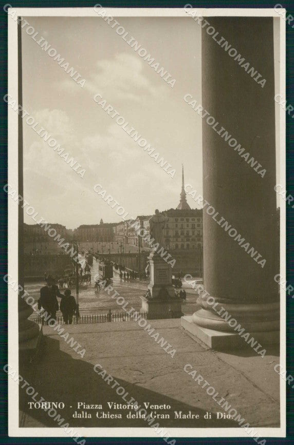 Torino Città Chiesa Gran Madre di Dio Foto cartolina MZ8344 – fronte