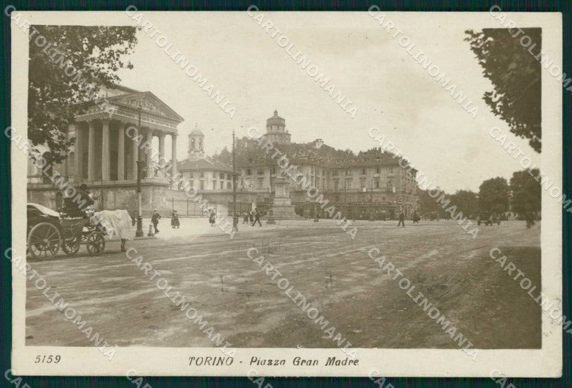 Torino Città Piazza Gran Madre di Dio Foto cartolina MZ8347 – fronte