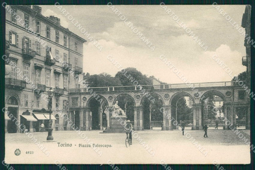 Torino Città Piazza Paleocapa Brunner 4623 cartolina MZ8351 – fronte