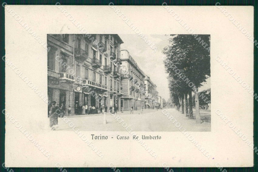 Torino Città Corso Re Umberto cartolina MZ8364 – fronte
