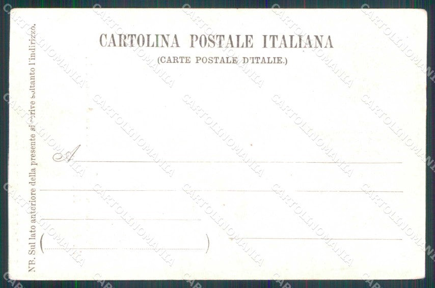 Torino Città Saluto da Monumento Vittorio Emanuele II cartolina MZ8394 – retro
