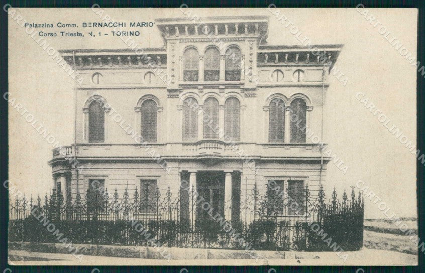 Torino Città Corso Trieste Palazzina Bernacchi cartolina MZ8404 – fronte