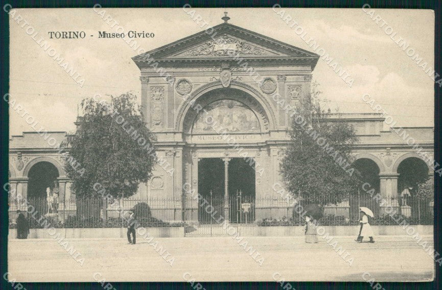 Torino Città Museo Civico cartolina MZ8408 – fronte