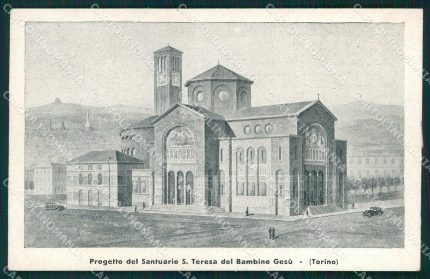 Torino Città Parrocchia Santa Teresa Bambino Gesù Progetto cartolina MZ8419 – fronte