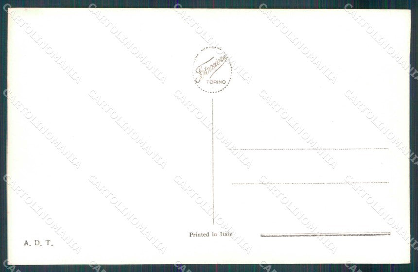Torino Città Monumento Vittorio Emanuele II Foto cartolina MZ8433 – retro
