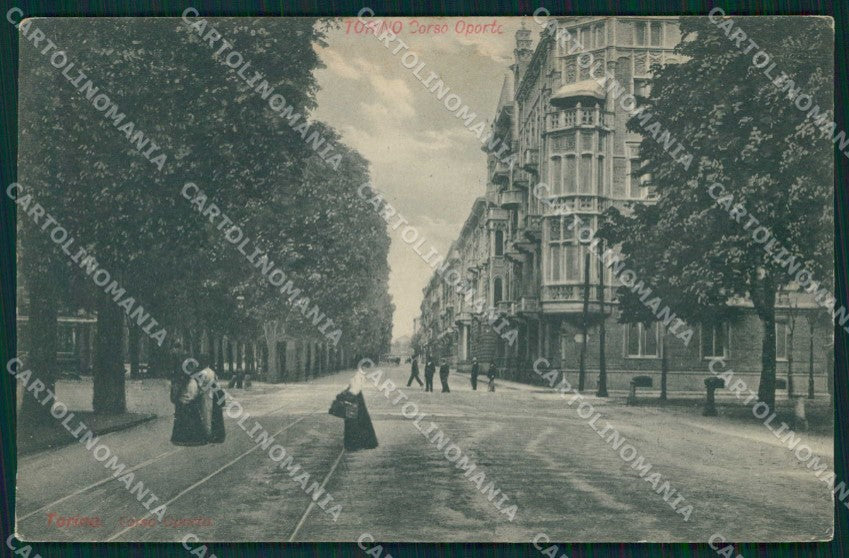Torino Città Corso Oporto cartolina MZ8442 – fronte
