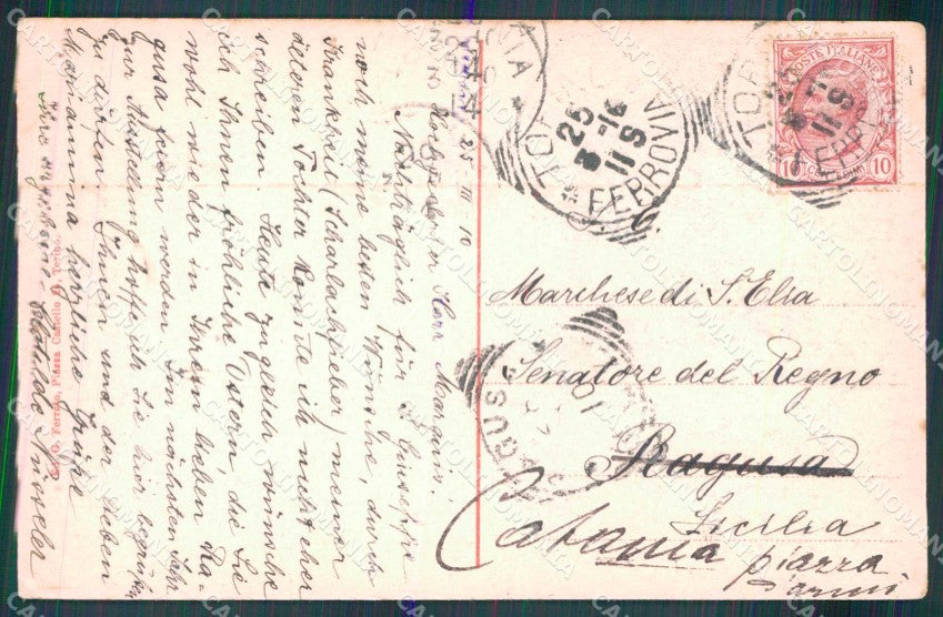 Torino Città Corso Oporto cartolina MZ8442 – retro