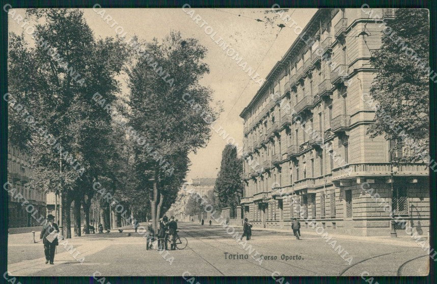 Torino Città Corso Oporto Brunner 4760 cartolina MZ8443 – fronte
