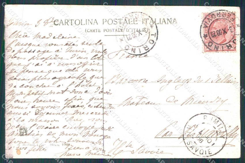 Torino Città Corso Oporto Modiano 11499 cartolina MZ8444 – retro