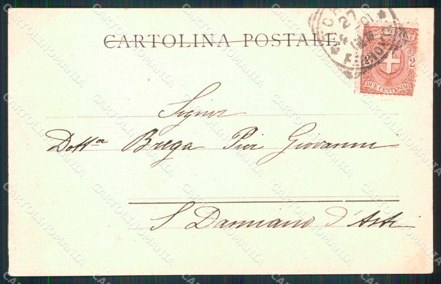 Torino Città Ricordo di Stazione Centrale Rommler 8416 cartolina MZ8464 – retro