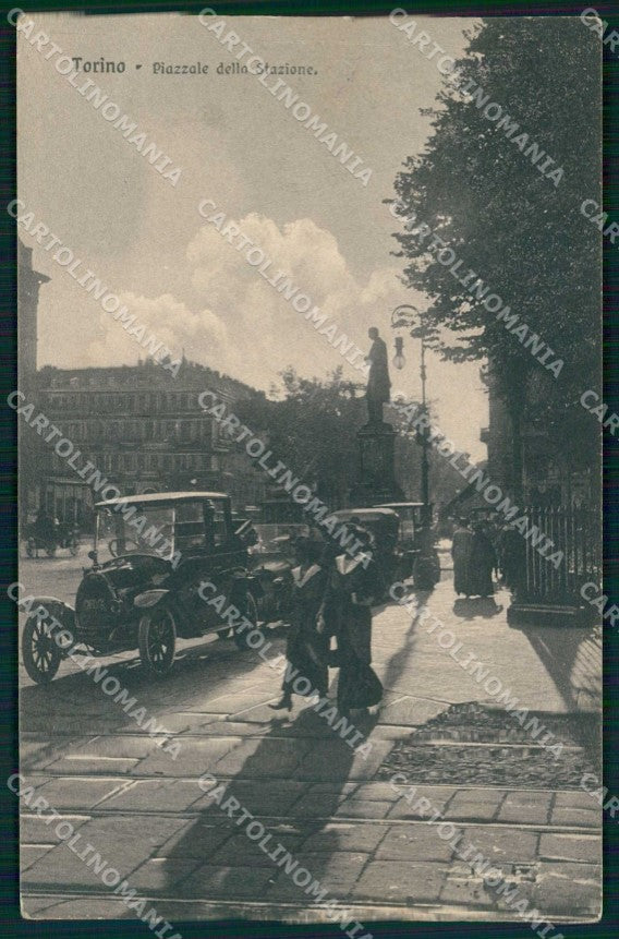 Torino Città Piazzale Stazione Brunner 12417 cartolina MZ8486 – fronte