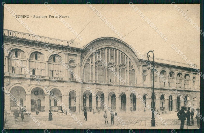 Torino Città Stazione Porta Nuova cartolina MZ8496 – fronte