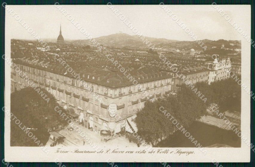 Torino Città Veduta da Porta Nuova Foto cartolina MZ8589 – fronte