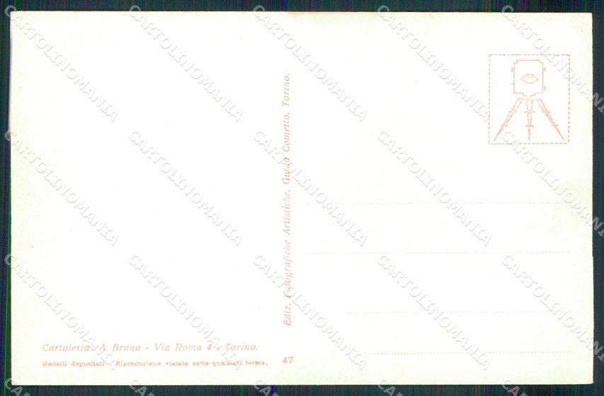 Torino Città Veduta da Porta Nuova Foto cartolina MZ8589 – retro