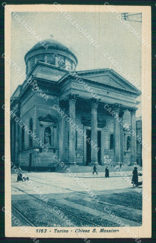 Torino Città Chiesa San Massimo cartolina MZ8590 – fronte