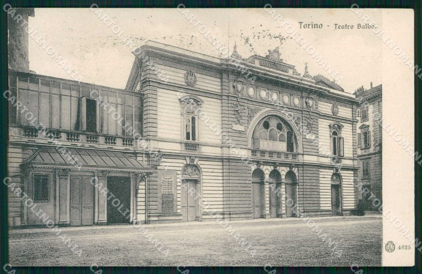 Torino Città Teatro Balbo Brunner 4625 cartolina MZ8604 – fronte