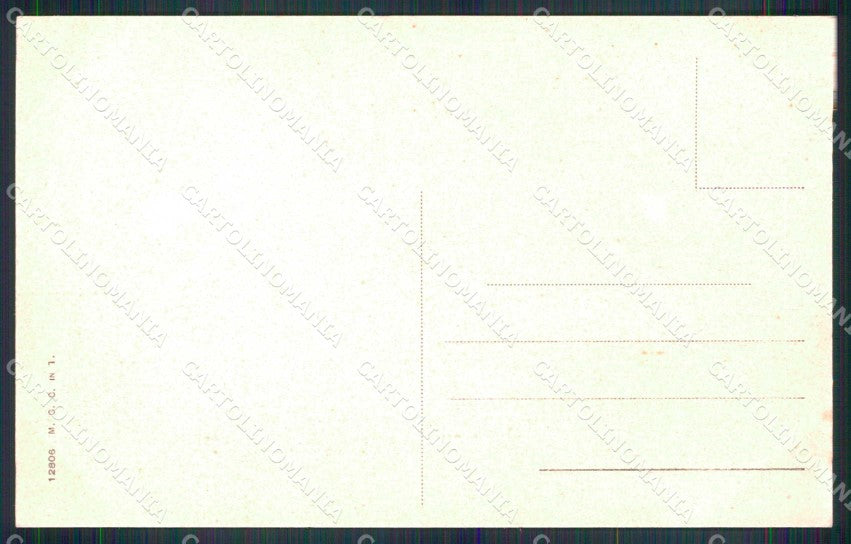 Torino Città Ponte Umberto I Gruppo Allegorico Carità cartolina MZ8630 – retro