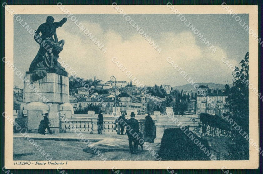 Torino Città Ponte Umberto I cartolina MZ8631 – fronte