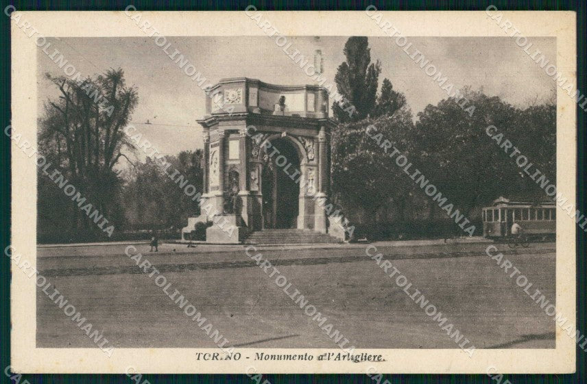 Torino Città Monumento Arma Artiglieria cartolina MZ8647 – fronte