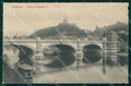 Torino Città Ponte Monumentale Umberto I Barcone cartolina MZ8649 – fronte