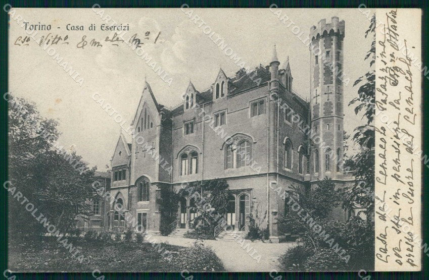 Torino Città Casa di Esercizi FORO cartolina MZ8656 – fronte