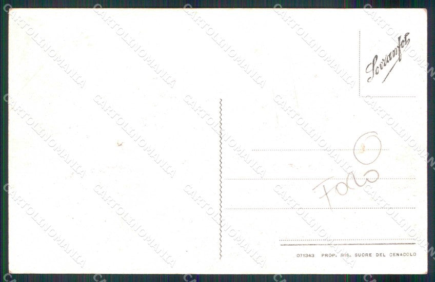 Torino Città Casa di Esercizi FORO cartolina MZ8656 – retro