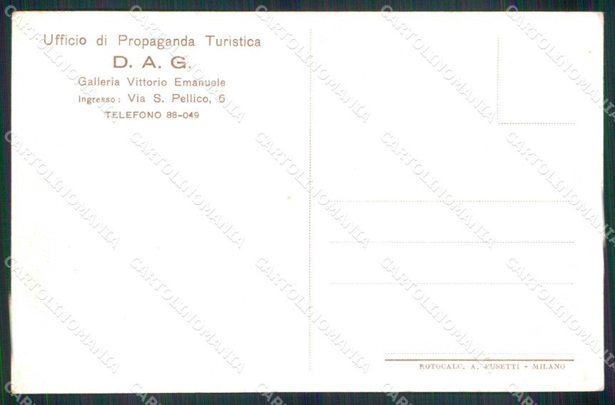 Torino Città Ufficio Propaganda Turistica Interno cartolina MZ8664 – retro