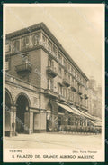 Torino Città Grande Albergo Majestic Stazione Porta Nuova cartolina MZ8687 – fronte